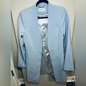 Calvin Klein Light Blue Women's Blazer